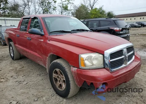 2006 Dodge Dakota Quad Slt z USA, uszkodzony, nr VIN 1D7HW48K56S637001